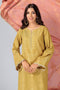 MUSTARD-JACQUARD-3 PIECE (HBN233P24B)