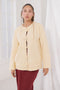 BEIGE-ROUND NECK FULL SLEEVES CARDIGAN SWEATER (24X-017-66)