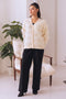 V-NECK FULL SLEEVES CARDIGAN SWEATER (24X-018-66)