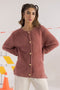 ROUND NECK FULL SLEEVES CARDIGAN SWEATER (24X-022-66)