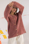 ROUND NECK FULL SLEEVES CARDIGAN SWEATER (24X-022-66)