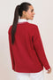 MAROON-FULL SLEEVES CARDIGAN SWEATER (24X-027-66)