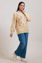 CREAM-ROUND NECK FULL SLEEVES CARDIGAN SWEATER (24X-037-66)