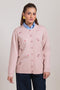 D-PINK-ROUND NECK FULL SLEEVES CARDIGAN SWEATER (24X-040-66)