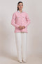 PINK-ROUND NECK FULL SLEEVES CARDIGAN SWEATER (24X-041-66)