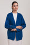 TRUE NAVY-V-NECK FULL SLEEVES CARDIGAN SWEATER (24X-047-66)