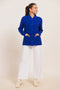 BLUE-ROUND NECK FULL SLEEVES CARDIGAN SWEATER (24X-059-66)