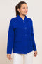 BLUE-ROUND NECK FULL SLEEVES CARDIGAN SWEATER (24X-059-66)