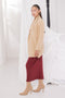 BEIGE-FRONT OPEN FULL SLEEVES CARDIGAN SWEATER (24X-062-66)