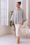 GREY CAPE STYLE FULL SLEEVES CARDIGAN SWEATER (24X-073-66)