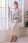 CAPE STYLE FULL SLEEVES CARDIGAN SWEATER (24X-073-66)