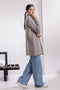 COAT COLLAR FULL SLEEVES CARDIGAN SWEATER (24X-075-66)