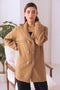 COAT COLLAR FULL SLEEVES CARDIGAN SWEATER (24X-076-66)