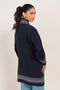 NAVY-FULL SLEEVES CARDIGAN SWEATER (24X-079-66)