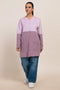 LILAC-ROUND NECK FULL SLEEVES CARDIGAN SWEATER (24X-080-66)