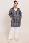 GREY-NOTCHED COLLAR FULL SLEEVES CARDIGAN SWEATER (24X-081-66)