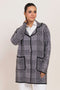 GREY-NOTCHED COLLAR FULL SLEEVES CARDIGAN SWEATER (24X-081-66)