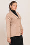 BEIGE-FULL SLEEVES CARDIGAN SWEATER (24X-094-66)