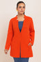 ORANGE-V-NECK FULL SLEEVES CARDIGAN SWEATER (24X-096-66)