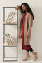 CLAY-V-NECK FULL SLEEVES CARDIGAN SWEATER (24X-107-66)