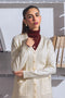 O-WHITE-FULL SLEEVES V-NECK CARDIGAN SWEATER (24X-151-66)