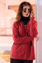 MAROON-FULL SLEEVE V-NECK-CARDIGAN SWEATER (24X-163-66)