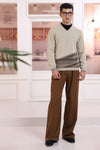 N-STONE-V-NECK FULL SLEEVES SWEATER (511-15)