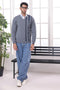 V-BLUE-V-NECK FULL SLEEVES SWEATER (516-15)