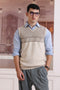 FOG-V-NECK SANDO SWEATER (660-15)