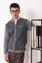 S-GREY-TURTLE NECK ZIPPER FULL SLEEVES SWEATER (906-15)