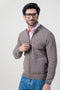 WD-SMOKE-TURTLE NECK ZIPPER FULL SLEEVES SWEATER (910-15)