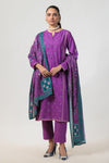 PURPLE-JACQUARD-3 PIECE (BPS2243P08)