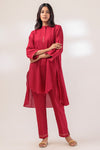 RED-DYED DOBBY-2 PIECE (BSSS232P14)