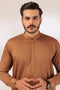 BUFF-COTTON DOBBY-SHALWAR SUIT - (GSBS24-016)