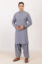 GREY-BLENDED-SHALWAR SUIT  - (GSBW24-011)