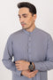 GREY-BLENDED-SHALWAR SUIT  - (GSBW24-011)