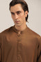 GOLDEN-BLENDED-SHALWAR SUIT - (GSSW24-015)