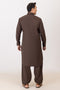 D-BROWN-BLENDED-SHALWAR SUIT  - (GSSW24-017)