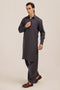 M-GREY-BLENDED-SHALWAR SUIT  - (GSSW24-018)