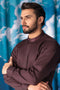 R-WOOD-COTTON-KURTA SHALWAR - (KSRW24-017)