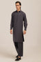 M-GREY-BLENDED-KURTA SHALWAR - (KSRW24-023)