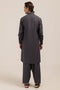 M-GREY-BLENDED-KURTA SHALWAR - (KSRW24-023)