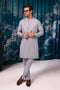 D-BLUE-BLENDED-KURTA TROUSER - (KSW24-010)