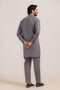 CEMENT-COTTON-KURTA TROUSER - (KSW24-013)