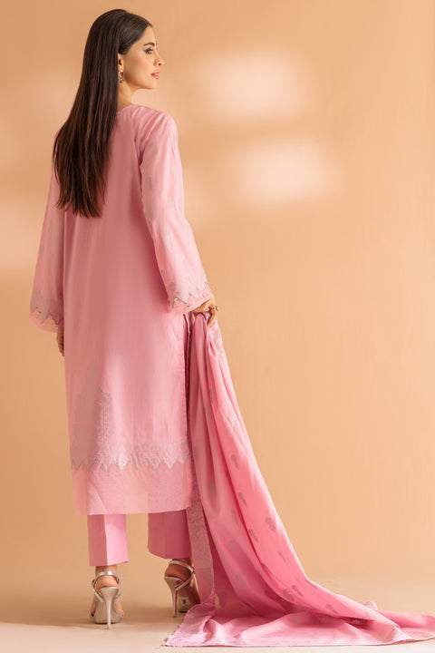 PINK-JACQUARD-3 PIECE (SJ1243P09)