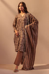 BROWN-KHADDAR-3 PIECE (WS2243P03)