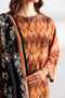 BROWN-KHADDAR-3 PIECE (WS2243P05)