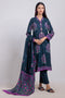 N-BLUE-KHADDAR-3 PIECE (WS2243P33)