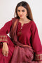 MAROON-KHADDAR-3 PIECE (WS5233P13)