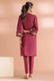 MAROON-KHADDAR-2 PIECE (WS6232P15)